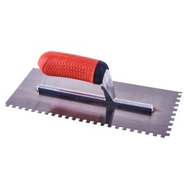 Amtech G1611 280mm (11") Notched Float Trowel with Soft Grip Handle