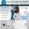 SYNLETT Wireless Caregiver Pager System With 2 Call Buttons And