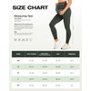 JOYSPELS Lycra Thick Maternity Workout Soft Stretchy Pregnancy Leggings for