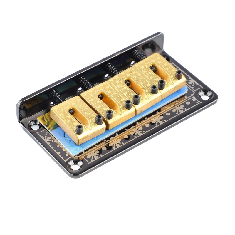 Guitar Fixed Bridge Electric Bass Hardtail Saddle Bridge Tool Metal