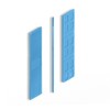 DOJA BARCELONA 2 mm spacers, plastic, spacers, blue, pack of