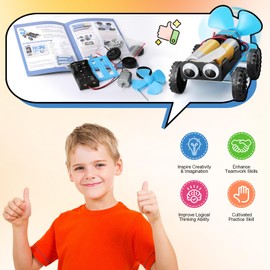 Webcem STEM Toy Kits for Kids Ages 6-12, Learning & Education Robot Building Craft Toys for Boys and Girls, Science Engineering Kits for 6 7 8 9 10 11 12 Year Old Children as Christmas/Birthday Gift