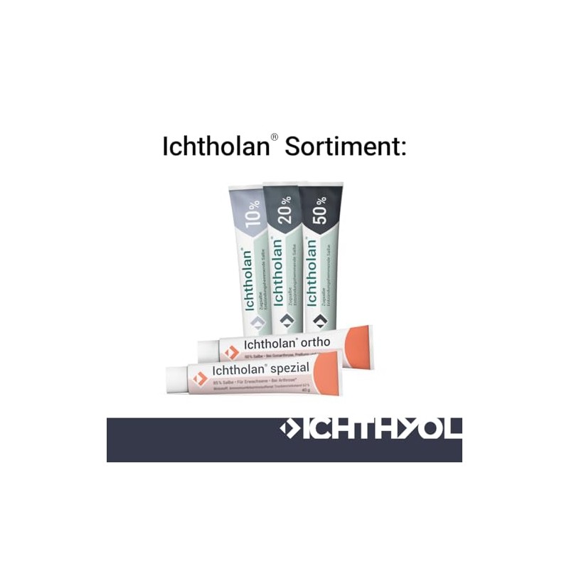 Ichtholan Special Pain Ointment for Knee Joint Osteoarthritis (40 g)