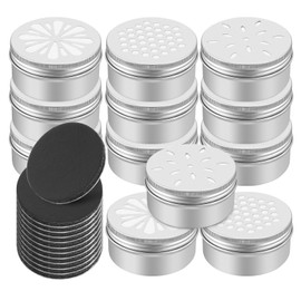 Mipcase Dog Training Scent Tins: 12pcs Dog Scent Training Box Case Magnets Dog Nose Work Containers Dog Scent Work Tins Agility Training Equipment with 12 Magnetic Dots