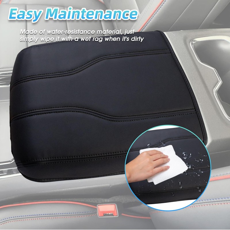 Center Console Cover Compatible with 2024-2025 Chevy Silverado EV/GMC Sierra