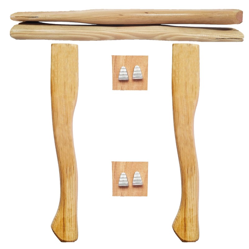 2 pack American Hickory Axe handle replacement for 14" axes