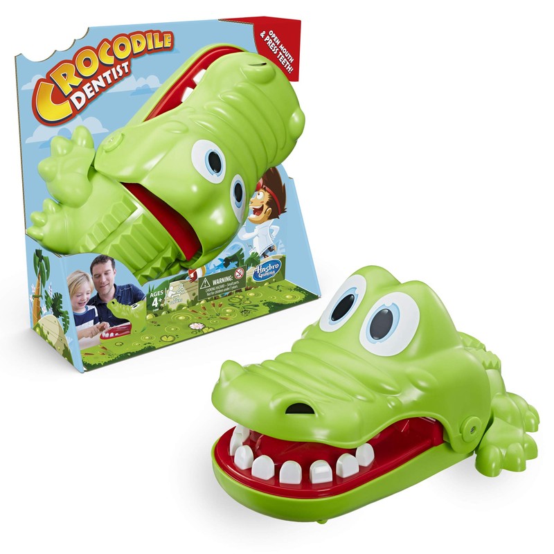 Hasbro Gaming Crocodile Dentist Game Crocodile Dentist Game,5 x 5