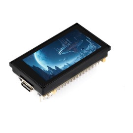 ESP32-C6 with 1.9inch Touch LCD Display Development Board, 170 x 320, 262K Color, 160MHz Running Frequency RISC-V Single-Core Processor, W-iF-i 6 & Blue-Tooth, Supports 90° Hardware Rotation