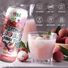 Vinut Popping Boba Bubble Tea Lychee Flavour, (10.82 fl oz,