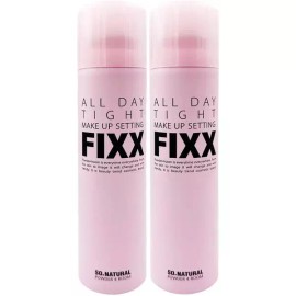 Sso Natural 쏘내추럴 최신제조 올데이 픽서 메이크업 세팅 타이트 120ml 2개 So Natural Latest Manufacturing All Day Fixer Makeup Setting Tight 120ml 2pcs [Soe Natural All Day Tight Makeup Setting Fixer 1...]