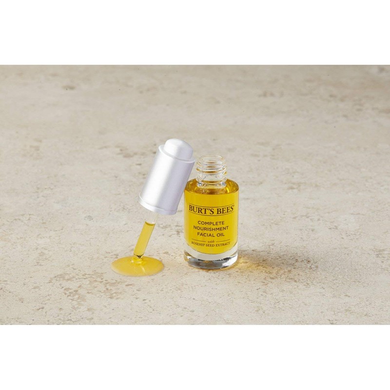 Burt's Bees Complete Nourishment Facial Oil, 15 mL (packaging may