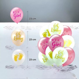 A4f Solutions Globo Baby Shower Fiesta Decoración 10 Pieza