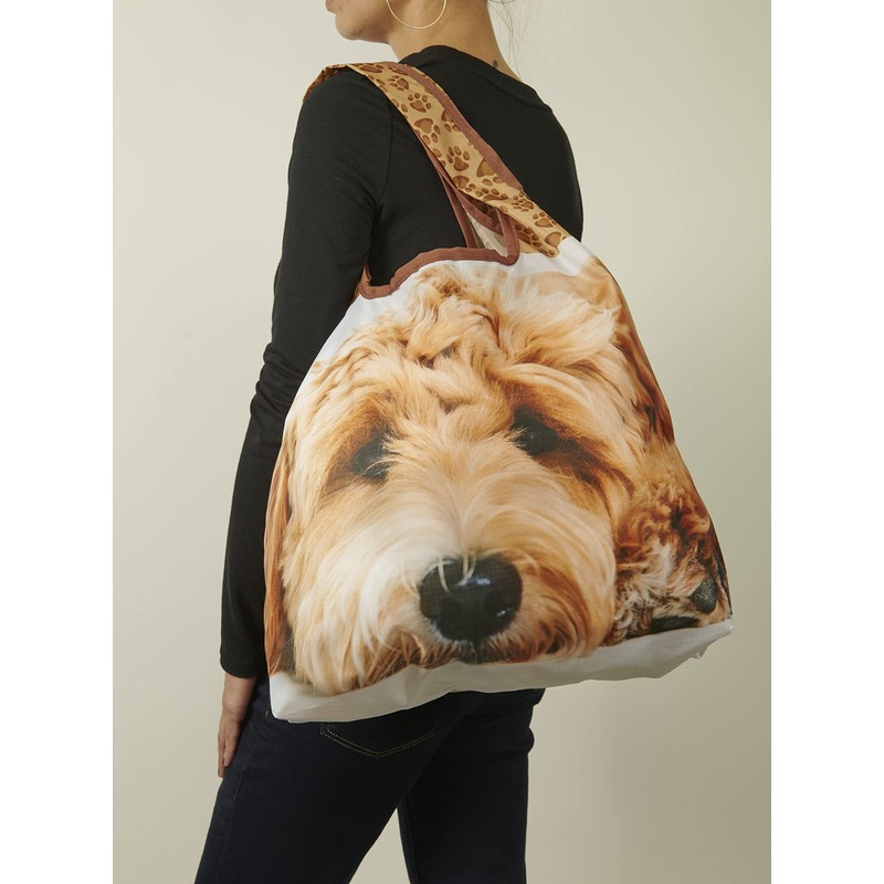 o-witz reusable bag (Dog Goldendoodle)