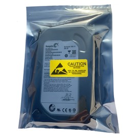 Daarcin 50pcs 5.9x7.87in(15x20cm) Bolsa Antiestática Resellable para SSD HDD, Tamaños Mezclados, Bolsa Antiestática para Variedades de Dispositivo Electrónico