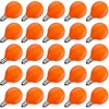 SUNSGNE G40 Orange Incandescent Replacement Light Bulbs, 25 Pack Globe