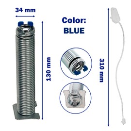 Monteral Dishwasher Hinges and Spring Set in Blue Suitable for Bosch 00754867 Dishwasher Hinge Repair Kit