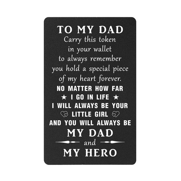 TANWIH Dad I Will Always Be Your Little Girl, Dad
