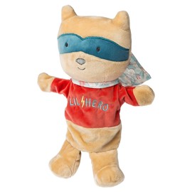 Mary Meyer Hand Puppet Soft Toy, 11-Inches, Lil' Hero