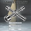 Triangular Key, Wheelie Bin, Universal Control Cabinet Key, Multifunctional Triangle