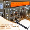 Zonon 1 Set Radio Replacement Mounting Bracket Compatible with Cobra
