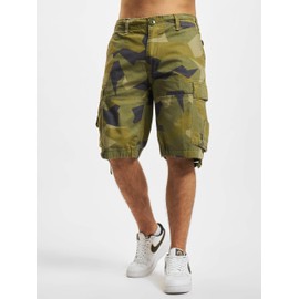 Brandit Vintage Shorts, Swedish Camo, m