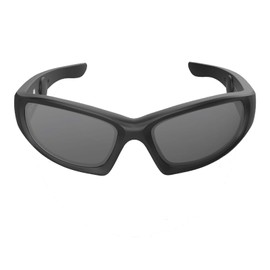 Hawk Scope Bluetooth sunglasses Safety Headphones for cycling sports work with Open-Ear Audio Unisex, (black Lens)