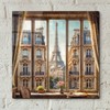 Epic Art 'Parisien View' by Rey Klimt Acrylic Glass Wall