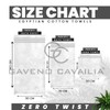 GC GAVENO CAVAILIA Zero Twist Extra Absorbent Bath Set, 100%