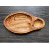 Cleminson Hand Carved Olive Wood Appetizers and Tapas Bowl 29cm