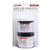 SYSTEMTHREE Quick Cure Putty, Black Walnut, 8-oz Kit