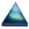 Blue Onyx Pyramid Crystal Healing Stones - 1" Great Pyramid