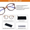 SOPHILY Round Progressive Multifocus Reading Glasses Women Men Multifocal Readers