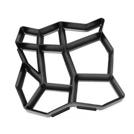 Stone Paving Mold Concrete Stepping Walkway 9 Grids Driveway Garden