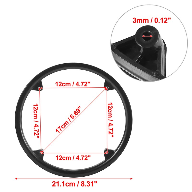 X AUTOHAUX 48 Teeth 12cm Bicycle Bike Crankset Chain Wheel