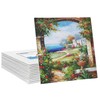 FIXSMITH Canvases for Painting -6x6 inch Painting Canvas Boards, Super