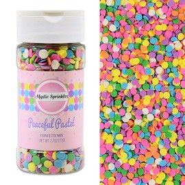Mystic Sprinkles Spring Sprinkle Mixes (Peaceful Pastel Confetti 2.7oz)