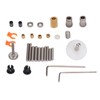 Double Pulley Extruder Kit Double Concave Gear Design Stable Feed