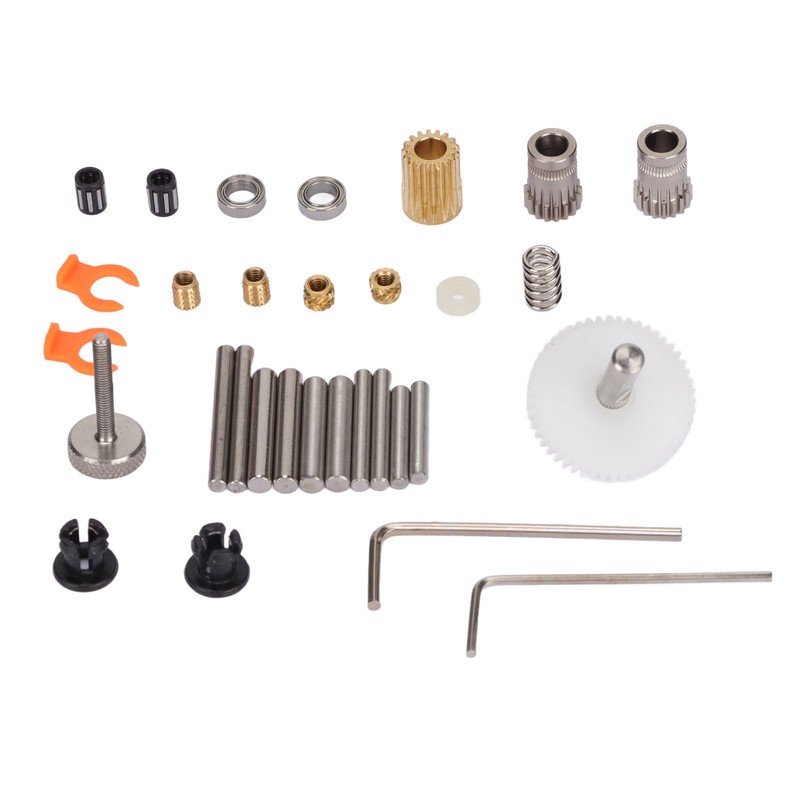 Double Pulley Extruder Kit Double Concave Gear Design Stable Feed
