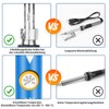 Soldering Iron Kit - 60W Welding Tools with Adjustable Temp