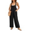 IWOLLENCE Women's Summer Jumpsuits Boho Wide Leg Overalls Casual Loose