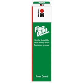 Marabu 50 g Fixogum Cemento, in Gomma, Colore: Trasparente