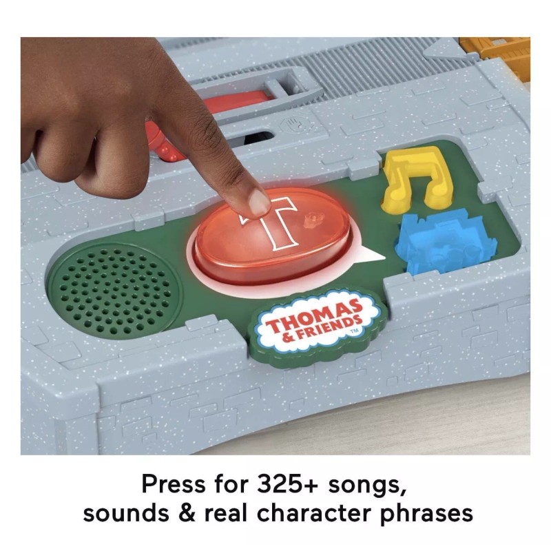 Thomas & Friends Motorized Train Set Talking Cranky Delivery Play