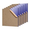 Gute 6Pcs Cast Acrylic Sheet,Acrylic Sheet Opaque Plastic Sheet 8