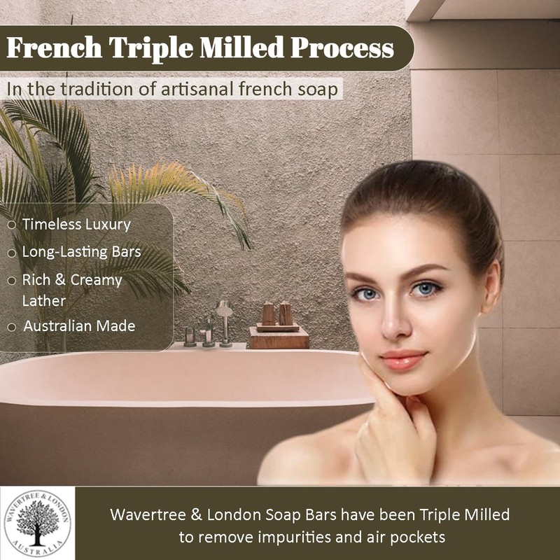 Wavertree & London Assorted Fabulous Florals (8 Bars), 7oz Moisturizing