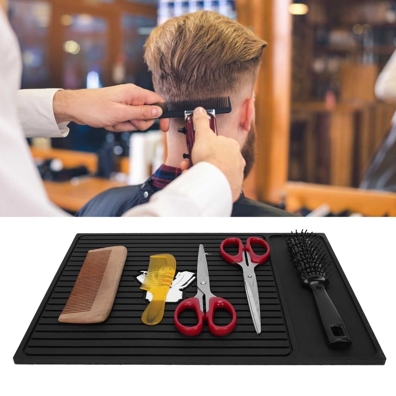 Silicone NonSlip Pad Hairdresser Electric Hair Cutter Clipper Tools Cushion