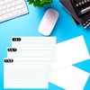 Pinovk Index Cards 5x7 Ruled - Flash Cards for Studying,