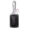Fromm International Diane Silver Cushion Paddle Brush, Large