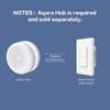 Aqara Smart Light Switch (with Neutral, Double Rocker), Requires AQARA