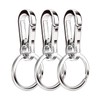 3 Pack Metal Keychain Key Chain Holder Organizer for Car