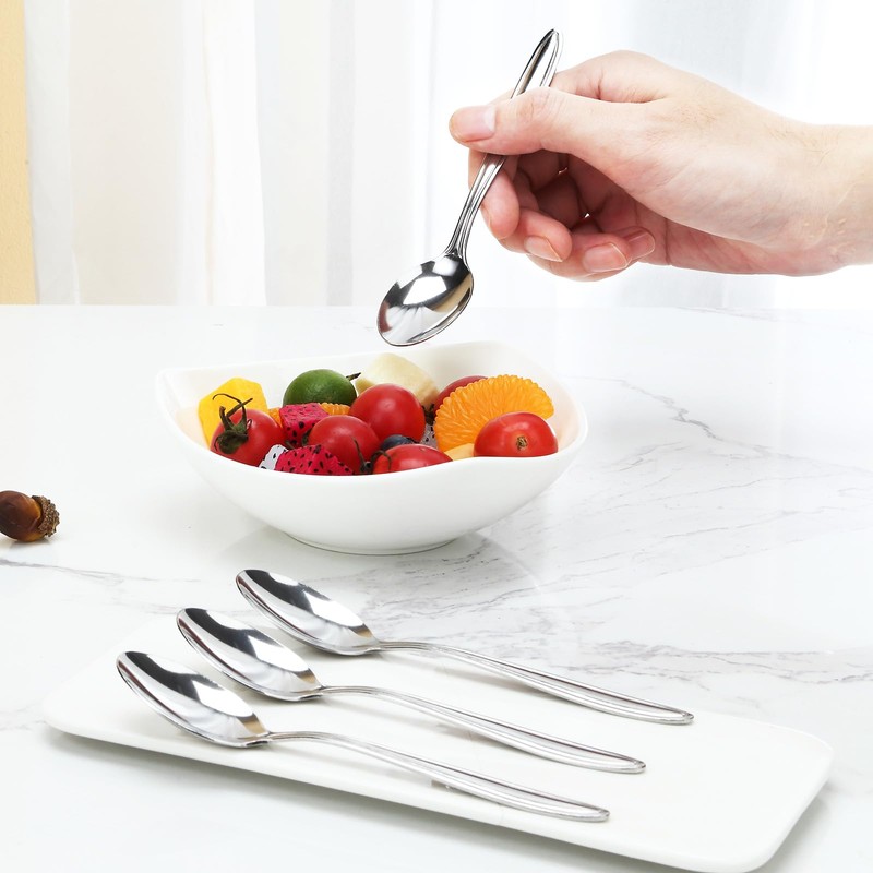 Gymdin Stainless Steel Coffee Spoons, 13.5 cm (5.3 inch) Spoons,